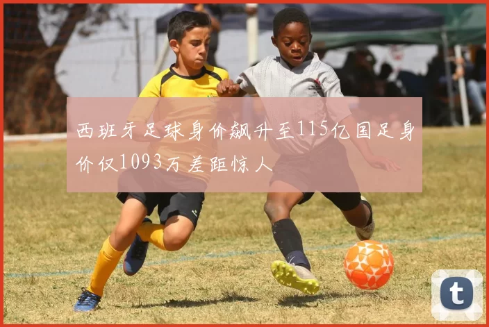 西班牙足球身价飙升至115亿国足身价仅1093万差距惊人